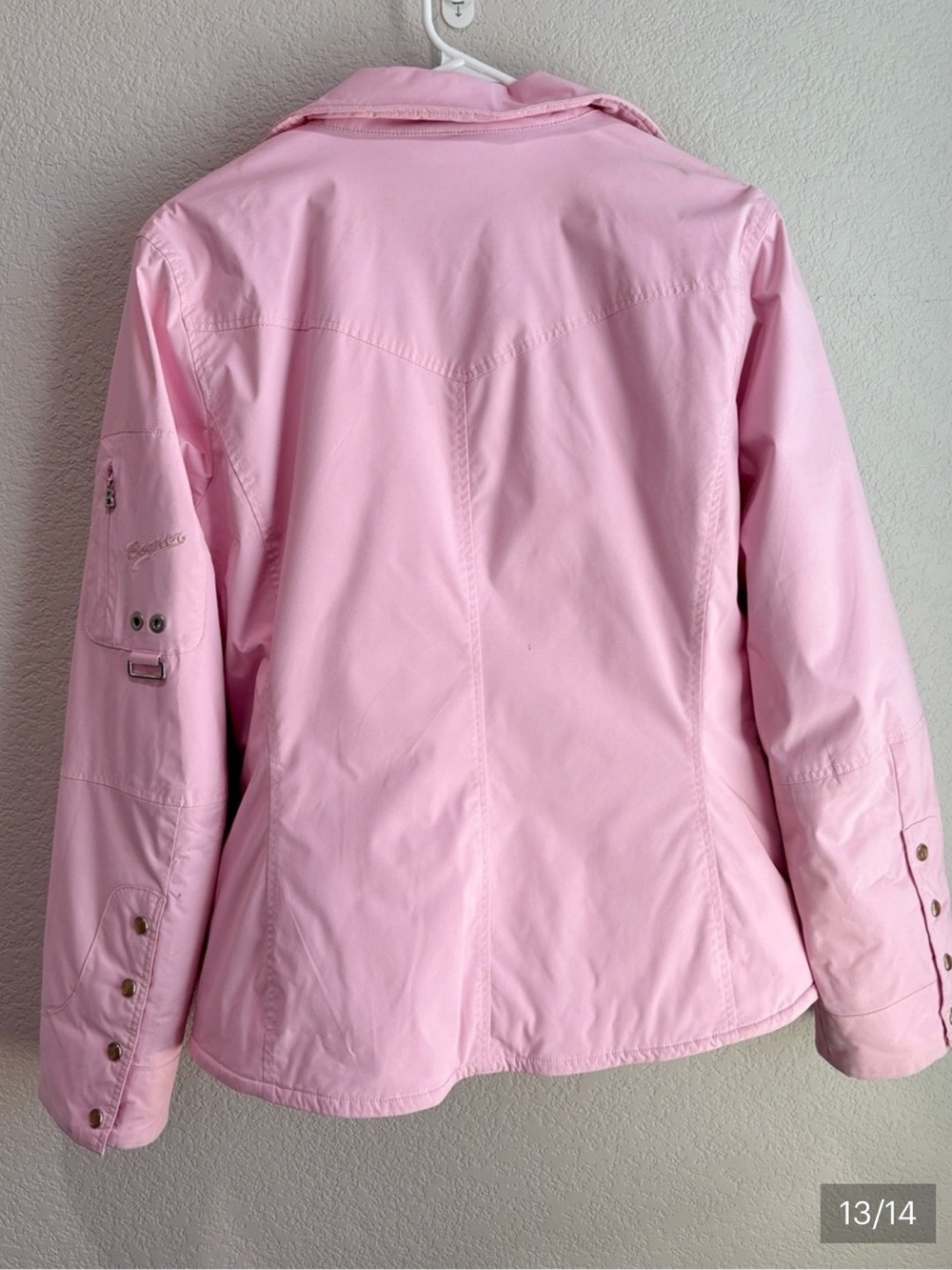 Bogner Pink Western Embroidered Ski Jacket - Picture 2 of 6